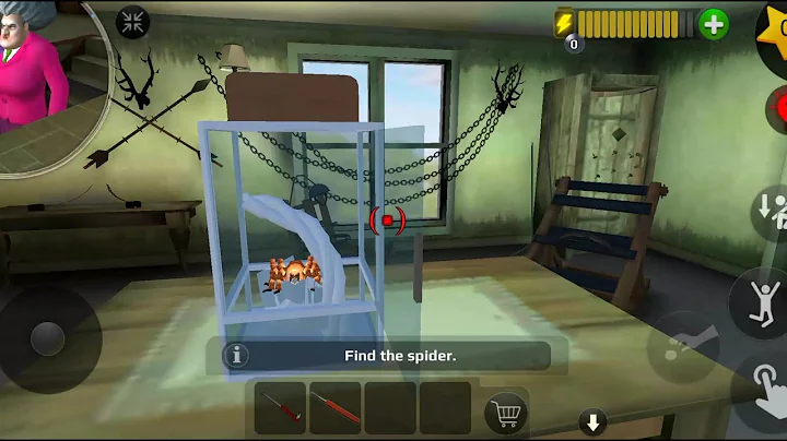 Teach Miss T a lesson | Place a Spider in her book...