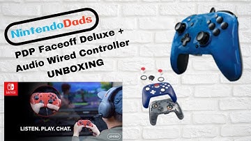 PDP Faceoff Deluxe + Audio Wired Controller UNBOXING - Nintendo Switch