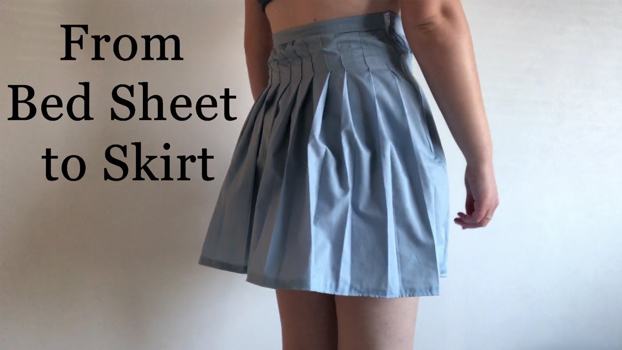 Make a Maxi Skirt from a Bed Sheet • Mabey She Made It