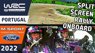 M-Sport Ford Puma Rally Onboard with Pierre-Louis Loubet : WRC Vodafone Rally de Portugal 2022