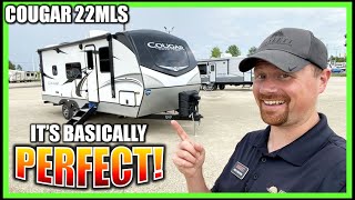 PERFECT Couple's ½ Ton RV! 2021 Cougar 22MLS
