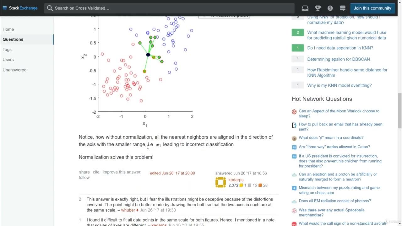 75. Feature scaling in KNN - YouTube