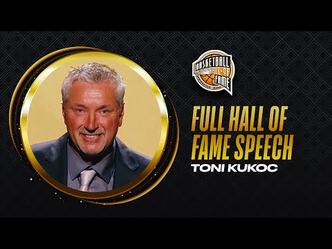 Toni Kukoc | Hall of Fame Enshrinement Speech