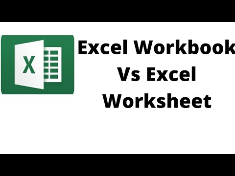 5. Excel Workbook vs Excel Worksheet