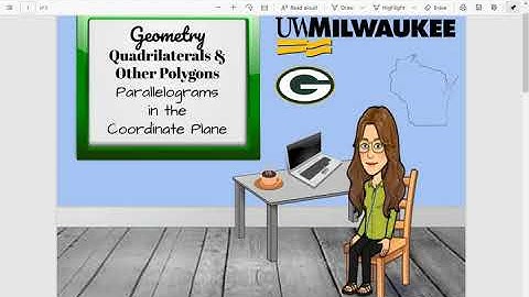 Parallelograms in the Coordinate Plane