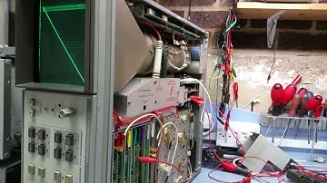 Hp 8568a pt4 testing using on board diagnostics.