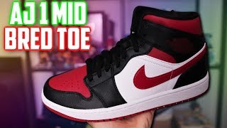 jordan air 1 mid bred toe