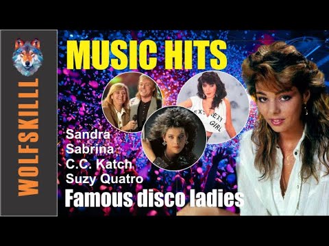 Видео: Famous disco ladies / Диско леди 70-80 #disco #sandra #hit
