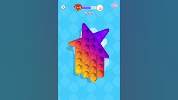 Pop Us! - All Levels Gameplay and Very Relaxing ASMR Sounds iOS, Android Game #shorts