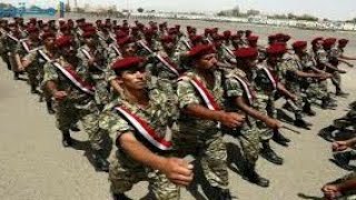 شاهد وصول القوة الخاصة من أبناء القوات المسلحة التابعة المنطقة الرابعه إلى (محافظة اب)