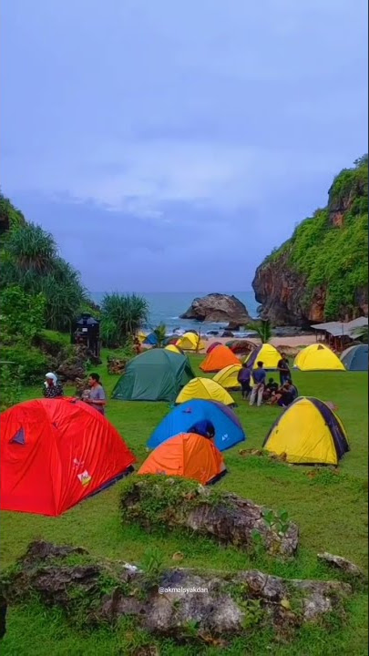 Jogja gak pernah ada habisnya gaes.pantai wohkudu namnya ||story' wa pendaki #short