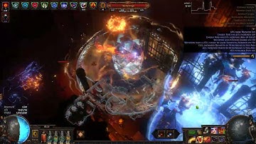 POE 3.18 LL RF Elementalist (bomberwoman version)