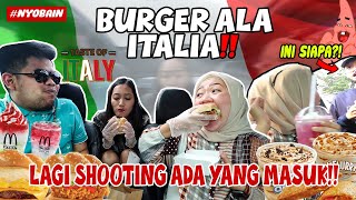 NYOBAIN MCD ITALIAN SERIES!! ADA YANG TIBA TIBA MASUK MOBIL!!