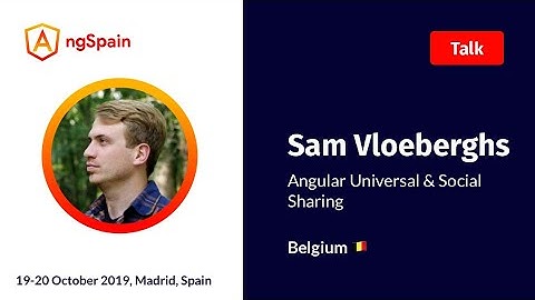 Angular Universal & Social Sharing | Sam Vloeberghs