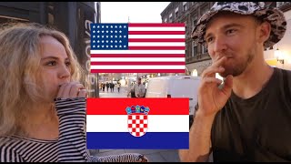 americans' first day in croatia