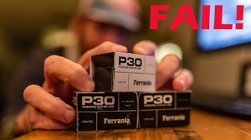 FERRANIA FAIL! - 3 Rolls of P30