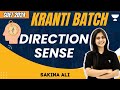 Direction sense  reasoning  kranti batch  cuet 2024  sakina ali reasoning cuet2024