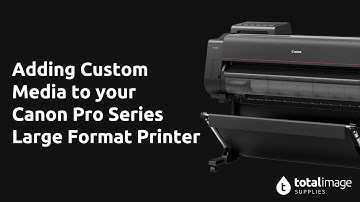 Canon PRO Series   Add New Media Type