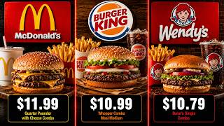 We Tested McDonald's, Burger King & Wendy's Fast Food Chains! | Not All Of Them Are Equal!