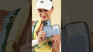 Best Ways To Style Your Phone Case Pouch- Custype Webbing Crossbody Phone Case With Magnetic Wallet