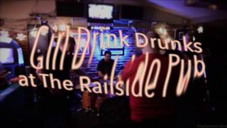 Girl Drink Drunks at The Railside Pub