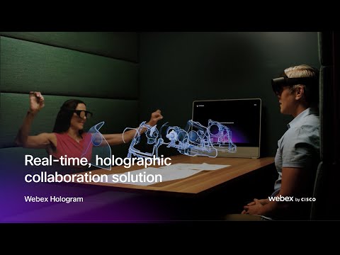 Real-time, holographic collaboration solution  |  Webex Hologram