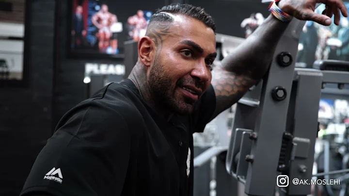 Session with king of the gym (Josh lenartowicz)