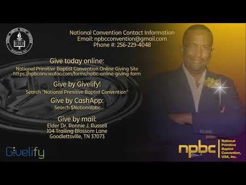 National P.B. Convention: 115th Annual Session: Friday Morning Worship Service