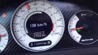 C55 AMG Kompressor, Supercharged T-Model with CLK DTM engine, acceleration 50-150 km/h