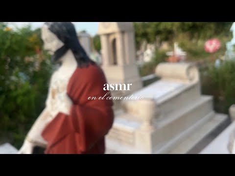 ASMR en el cementerio 🪦🍃I acompañame de paseo