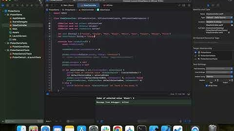 How to change selected row text colour in UIPickerview in swift?