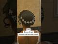 DIY natural hair style for a formal event! #beauty #naturalhair #hairtutorial