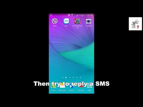 How to fix SMS error on Galaxy Note 4