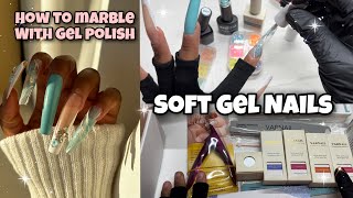 3XL SOFT GEL NAILS + SOLID NAIL GLUE | VARNAIL SOFT GEL NAIL TIP KIT | GEL X DUPE Nail Tutorial