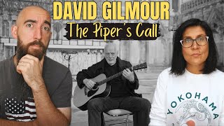 David Gilmour - The Piper's Call (REACTION) with my wife