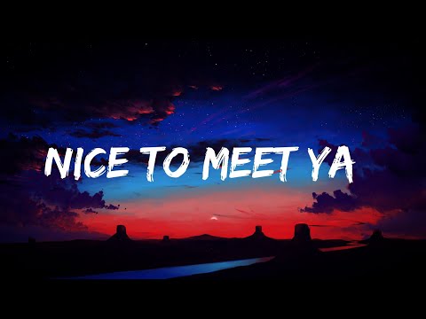 Wes Nelson - Nice To Meet Ya (Lyrics) ft. Yxng Bane | Lyrics Point