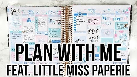 Plan With Me   Little Miss Paperie