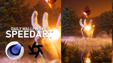 ETH GRASS I Everyday/Daily render I Cinema4D and Octane render Speedart I Damongraphics