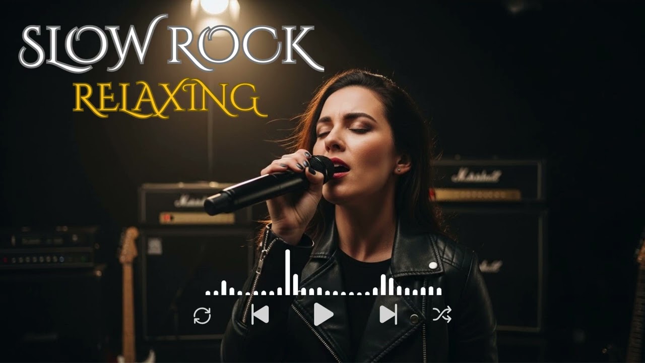 Emotional Slow Rock ❤️ Soft Guitar & Warm Vocals