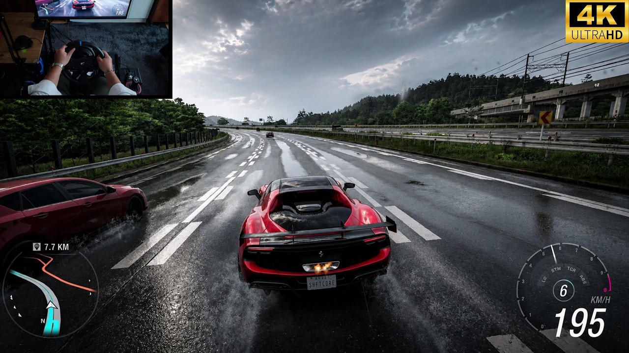 1418 HP Ferrari 296 GTB — Pure Twin-Turbo V6 Hybrid Sound | FH6