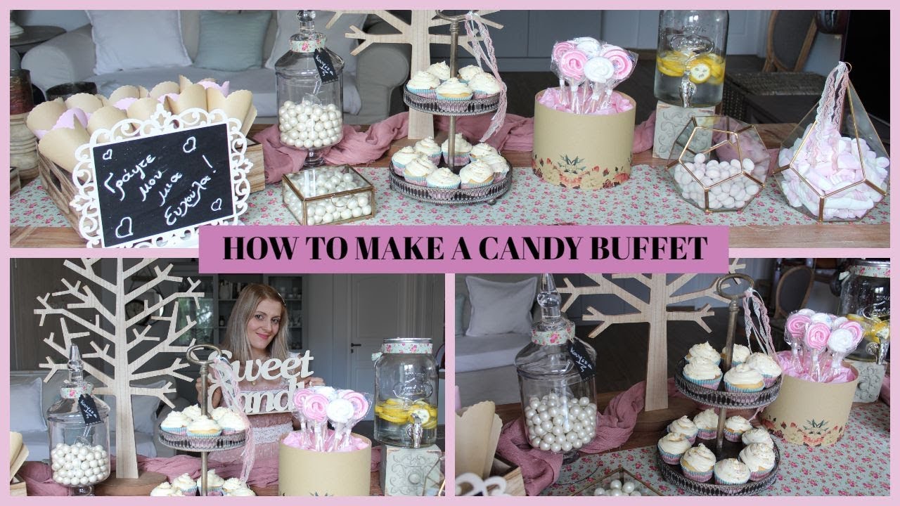 Ιδέες για candy bar βάφτισης / Πήγα στην El Deco !  & Giveaway / A little Bit Of Marlen