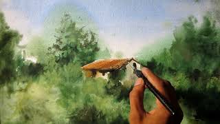 : easy watercolor painting for beginners