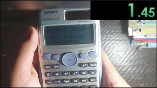 Calculator Argument ERROR speedrun (1.45s)