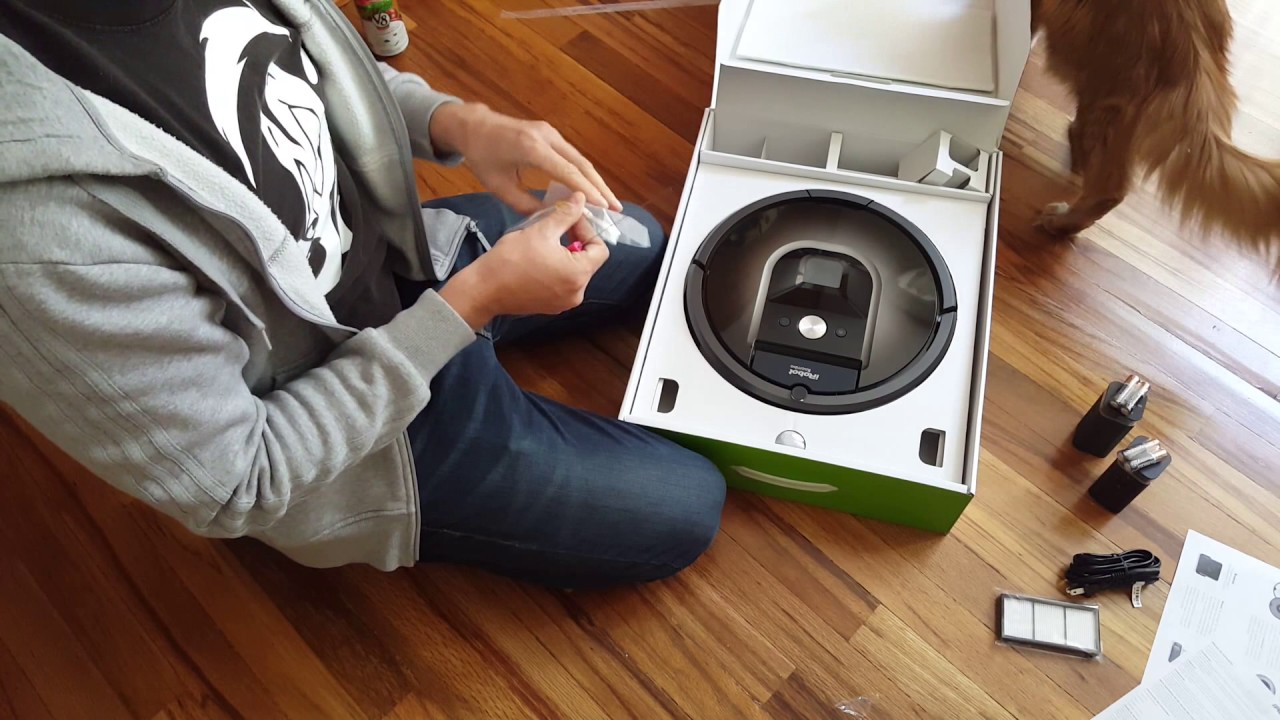 iRobot Roomba 980 - UNBOXING