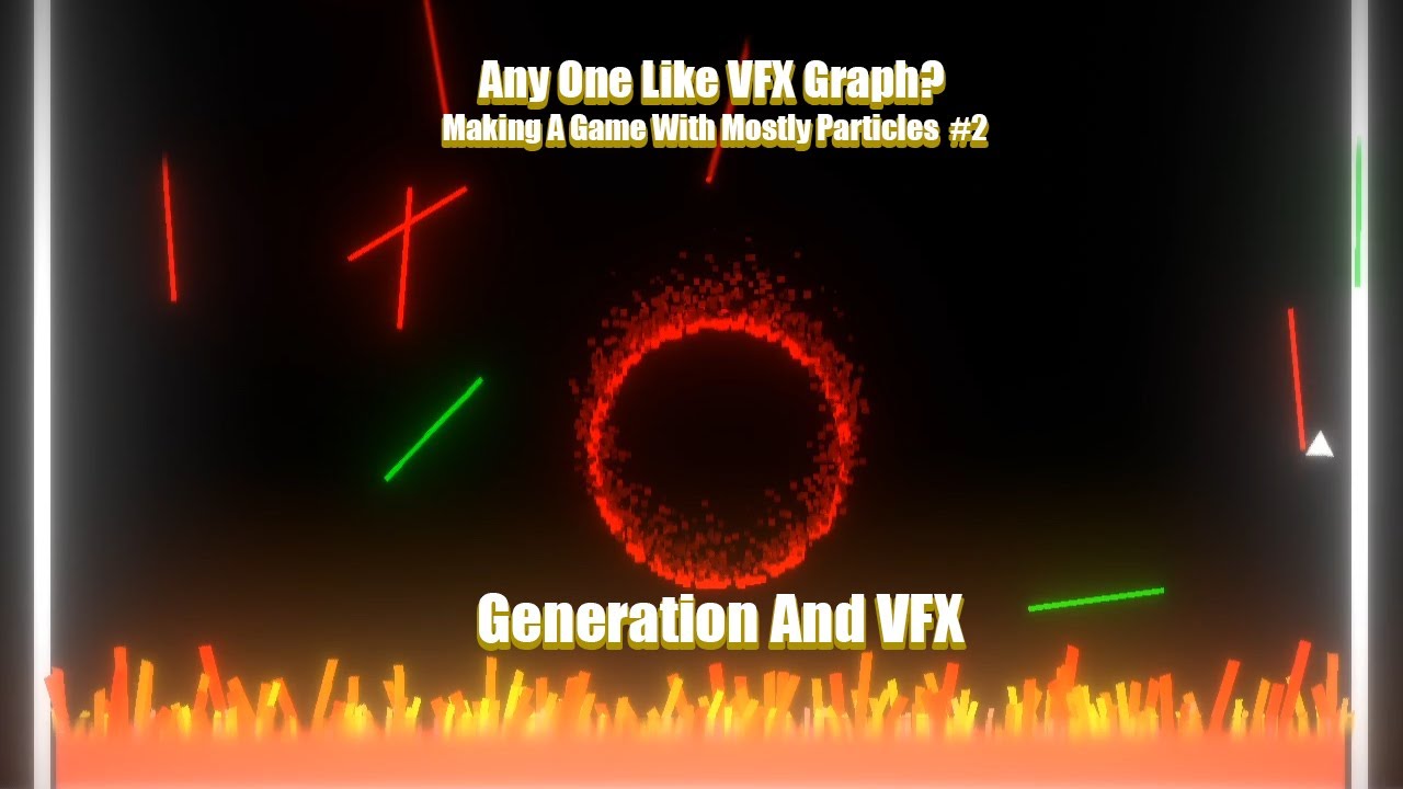 Making A Game With Mostly Particles | Devlog #2 | Generation And ...
