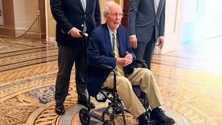 Mitch McConnell reappears and it’s HARD TO WATCH