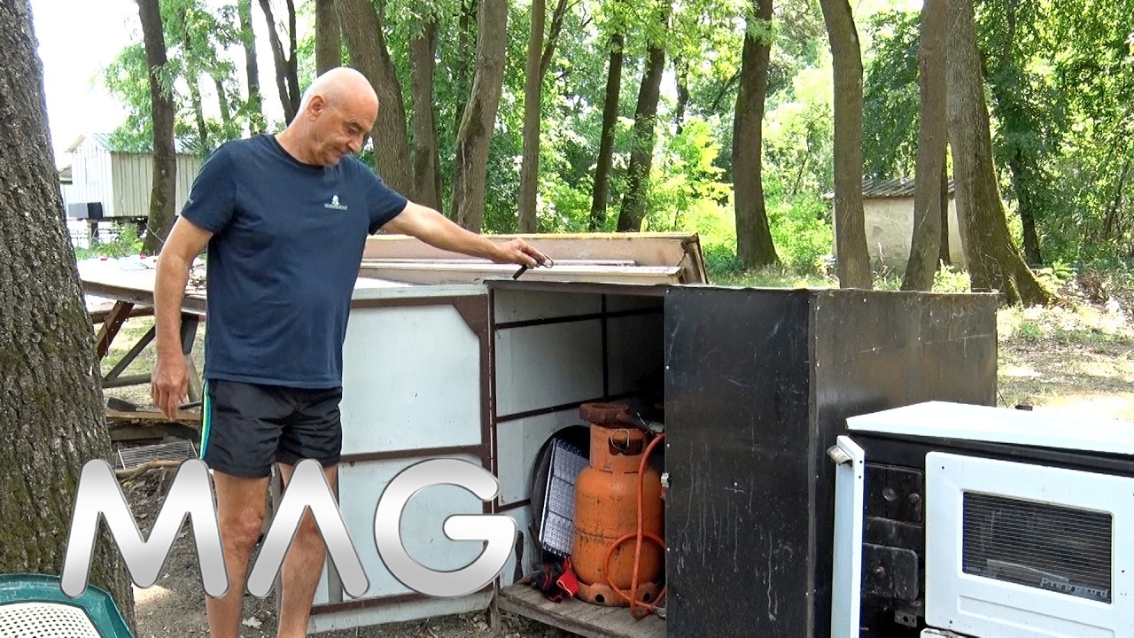 ŽIVOT U KAMPERU PORED REKE
