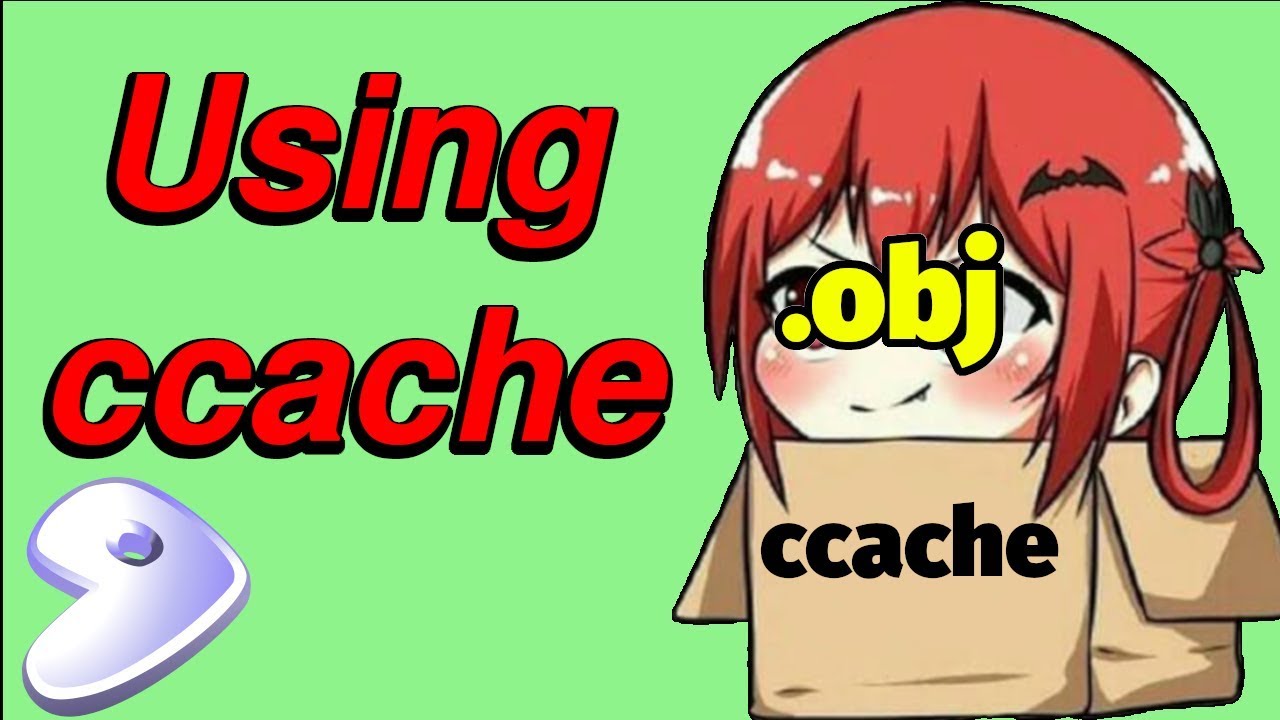 Compile with ccache - Gentoo Linux - YouTube