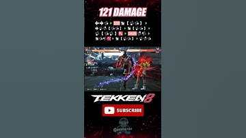 【 TEKKEN 8 SEASON 2 】 Fahkumram 121 DAMAGE Combo #shorts #tekken8 #youtubeshorts #shortvideo