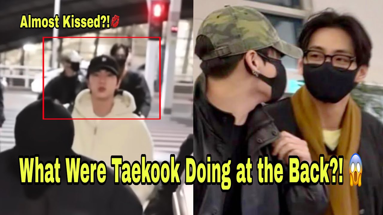 What Happened When Taekook Were Away from Cameras?! 🔥They Thought No One Was Watching… 